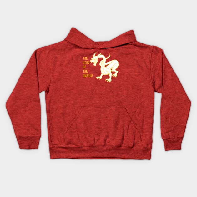 Year of the Dragon Kids Hoodie by Reading With Kids